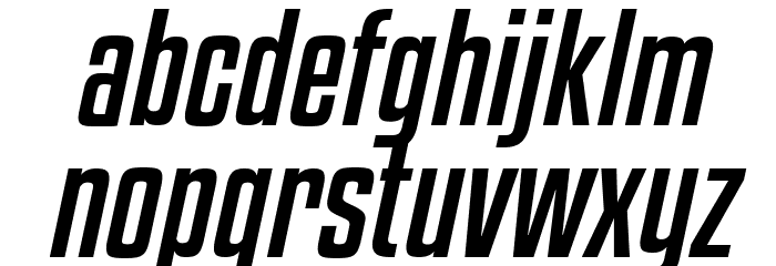KenyanCoffeeRg-Italic Font LOWERCASE