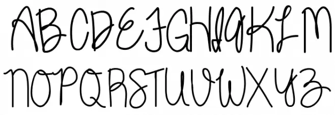 Kenzie Font Litere mari