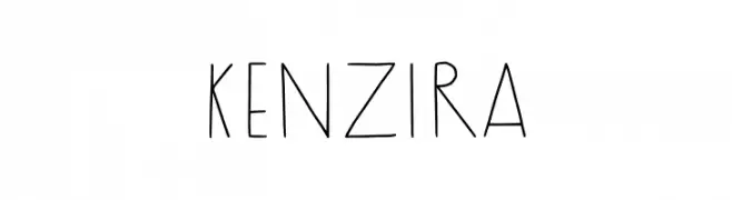 Kenzira  Descarca Fonturi Gratis