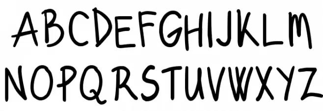 Kenzou Font UPPERCASE