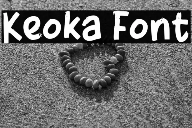 Keoka Font examples