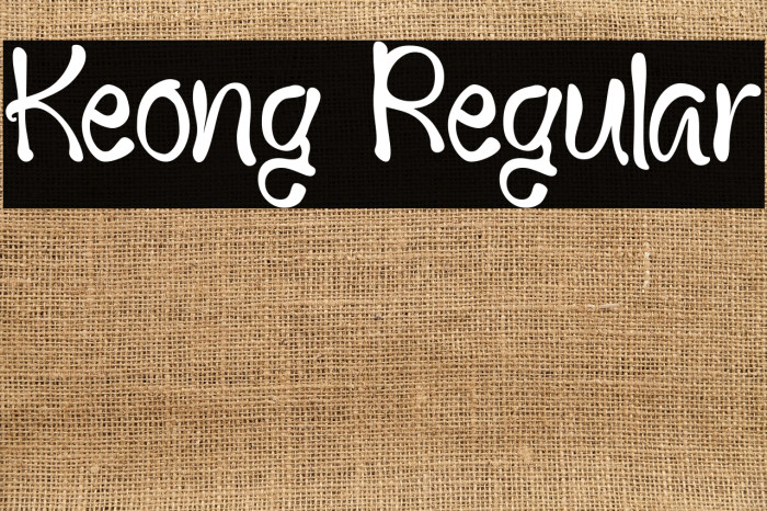 Keong Regular Example 1