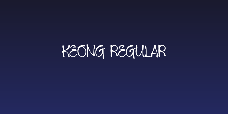 Keong Regular Social Header