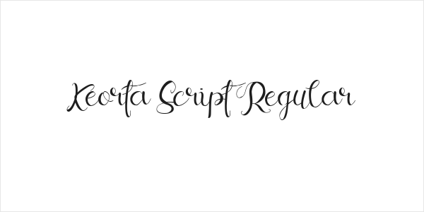 Keorta Script Regular Logo