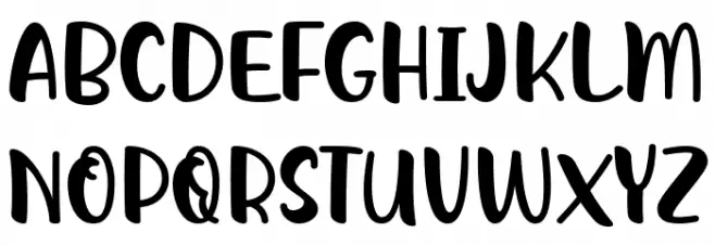 Kepo Coffee Schriftart Groß