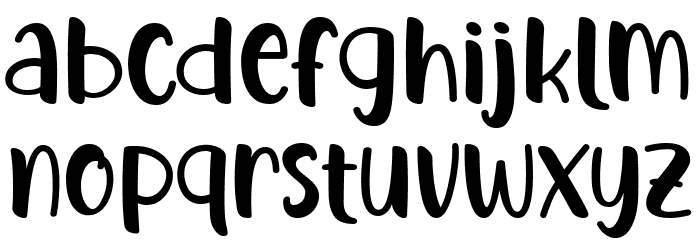 Kepo Coffee Font LOWERCASE