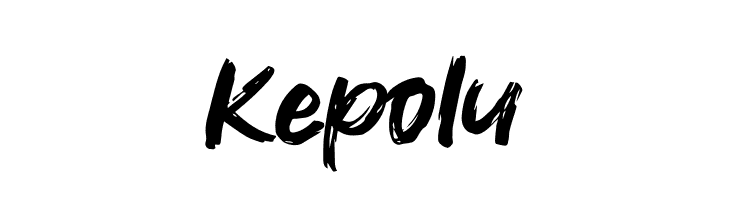Kepolu  font caratteri gratis
