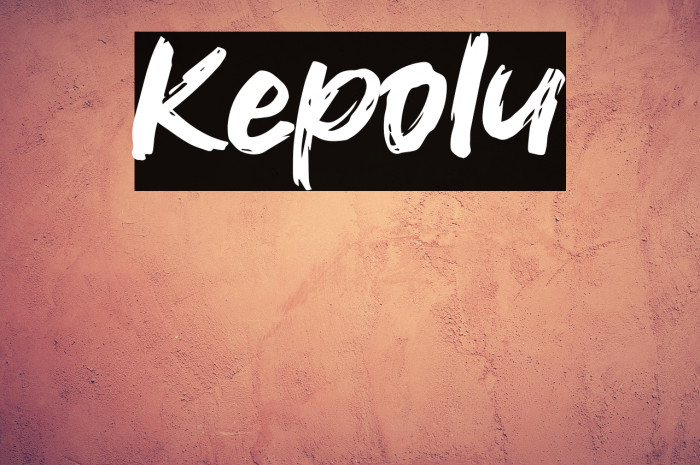 Kepolu Example 1
