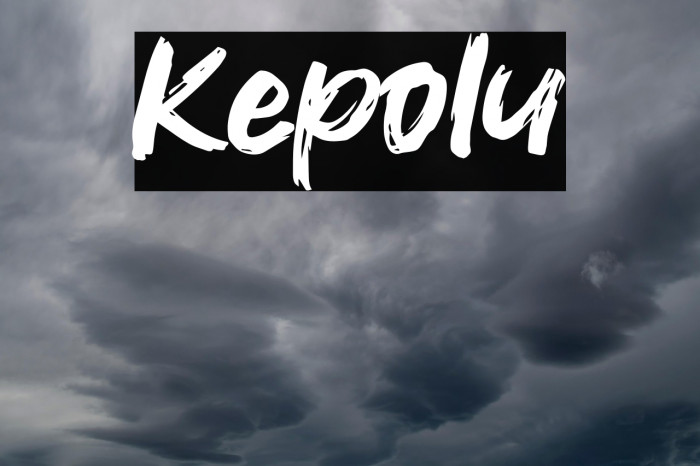 Kepolu Example 3