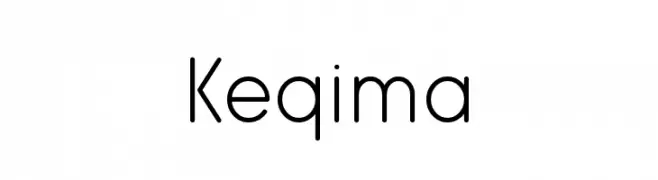 Keqima  Frei Schriftart Herunterladen
