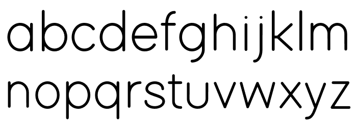 Keqima Font LOWERCASE