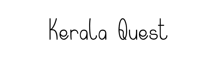 Kerala Quest Font