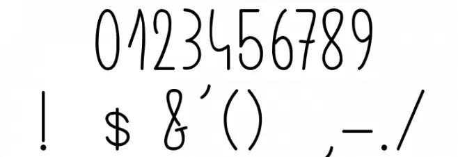 Kerala Quest Font OTHER CHARS