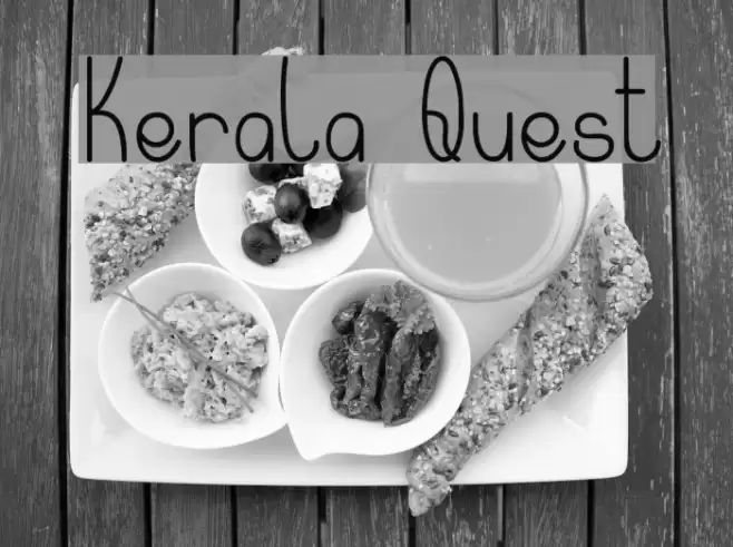 Kerala Quest Font examples