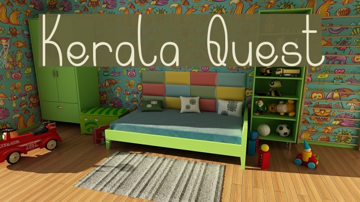 Kerala Quest Font examples