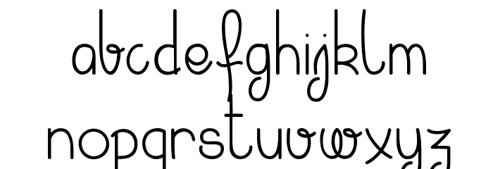Kerala Quest Font LOWERCASE