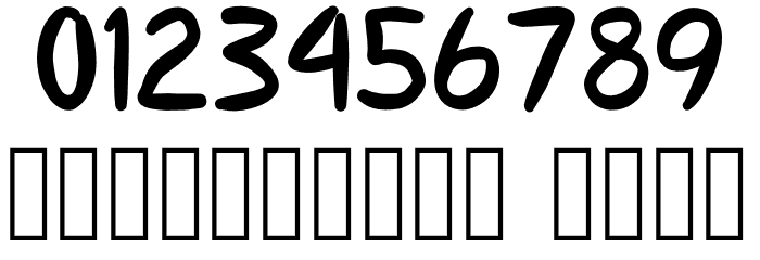 Kerape Font OTHER CHARS