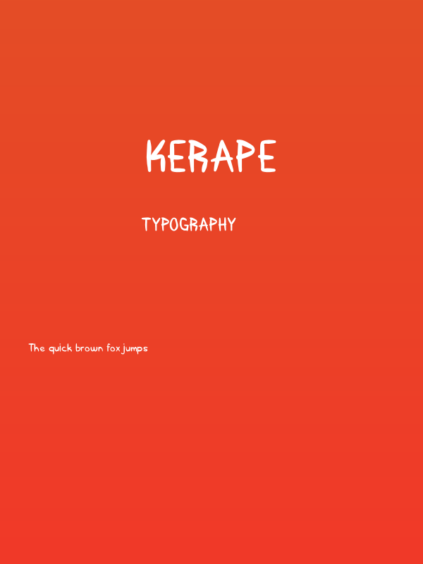 Kerape Poster
