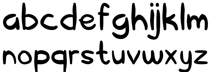 Kerape Font LOWERCASE