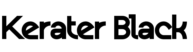 Kerater Black Font