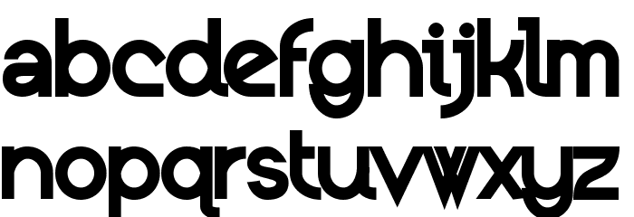 Kerater Black Font LOWERCASE
