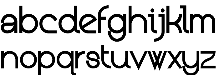 Kerater Medium Font LOWERCASE