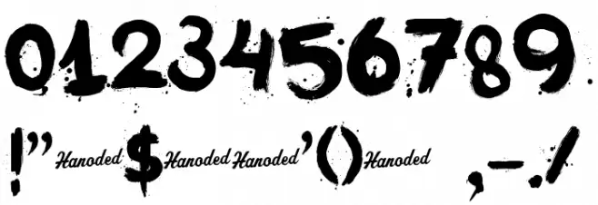 KerberosFang-Demo Font OTHER CHARS