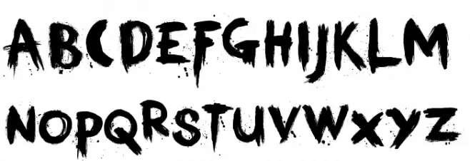 KerberosFang-Demo Шрифта ВЕРХНИЙ