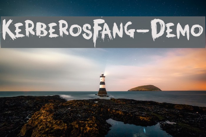 KerberosFang-Demo Шрифта examples