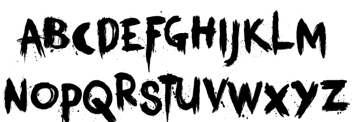 KerberosFang-Demo Шрифта строчной