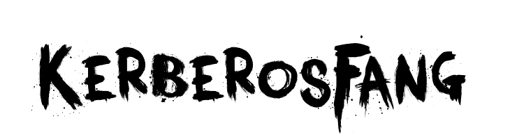 KerberosFang  font caratteri gratis