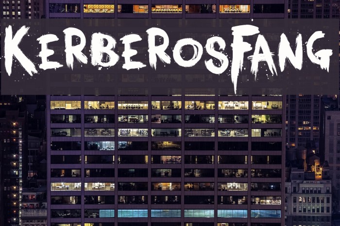 KerberosFang Font examples