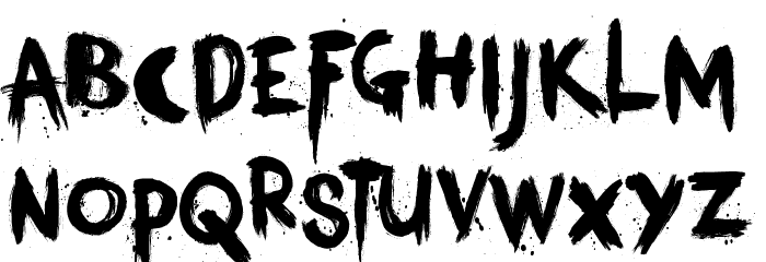 KerberosFang Font LOWERCASE