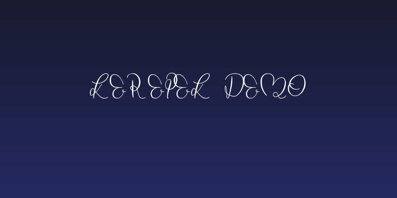 Kerepek Demo Social Header