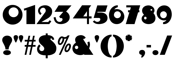 Kerfuffle NF Font OTHER CHARS