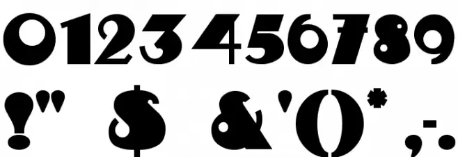 Kerfuffle Font OTHER CHARS