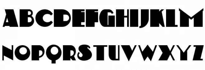 KerfuffleNF 字体 大写