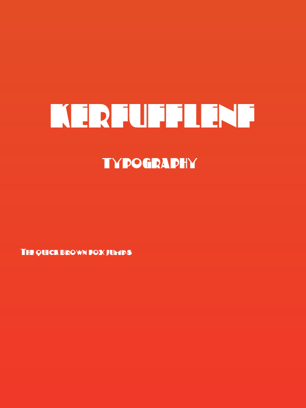 KerfuffleNF Poster