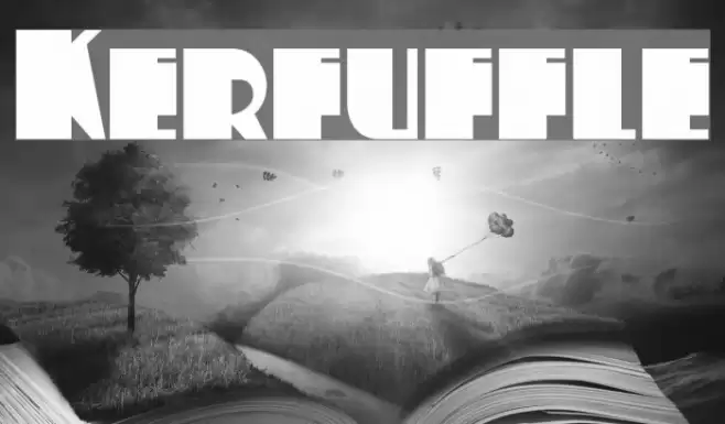 Kerfuffle Font examples