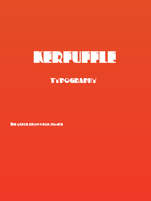 Kerfuffle Poster
