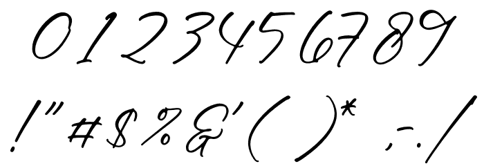 Kerhatine Witckity Font OTHER CHARS