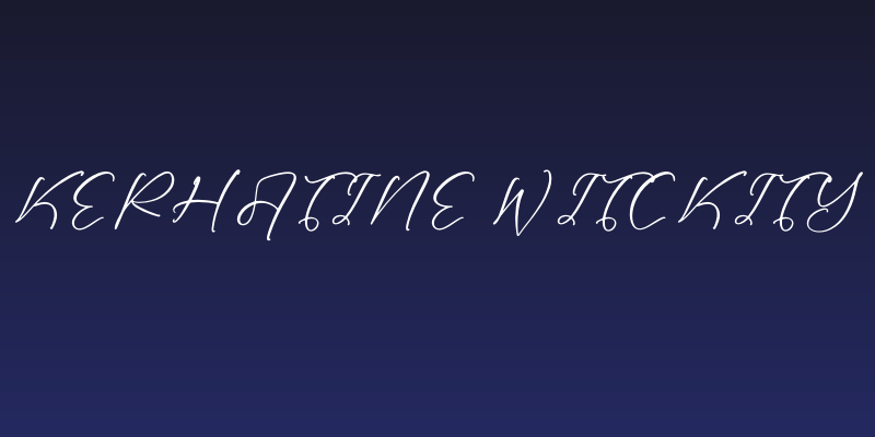 Kerhatine Witckity Social Header