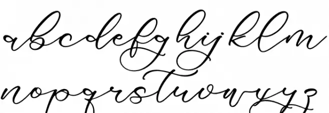 Kerhatine Witckity Font LOWERCASE