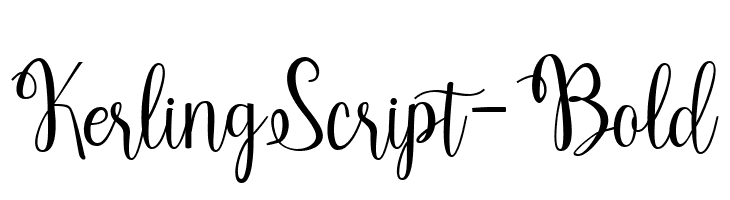 KerlingScript-Bold  baixar fontes gratis