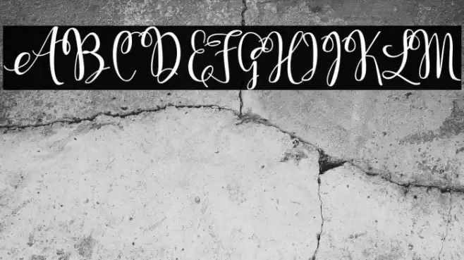 KerlingScript-Bold Font examples