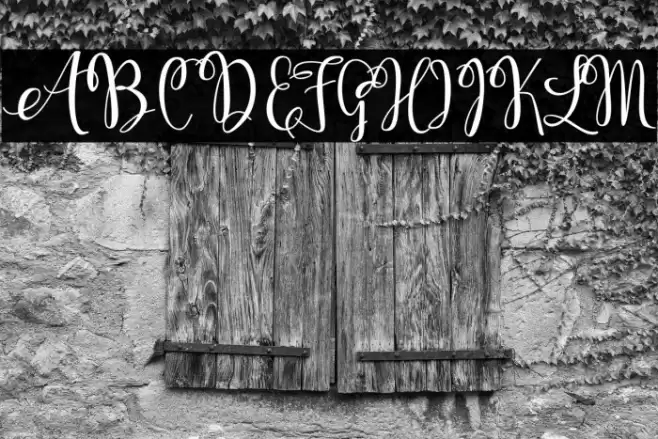 KerlingScript-Bold Font examples