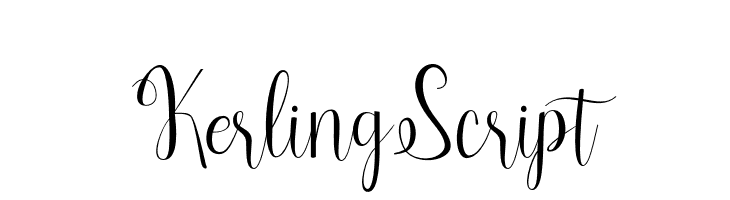 KerlingScript  font caratteri gratis