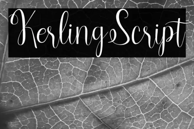 KerlingScript Caratteri examples