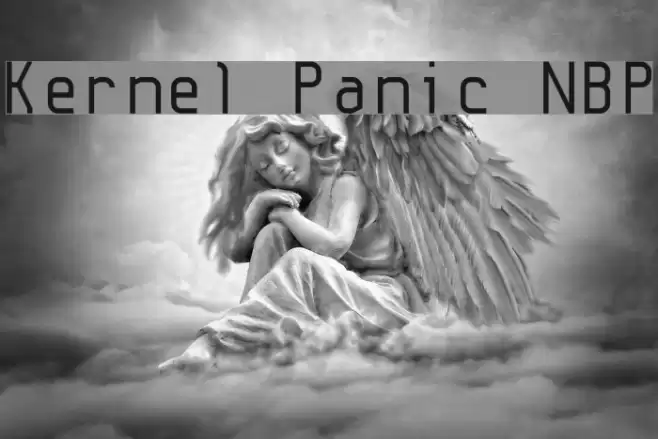 Kernel Panic NBP Font examples