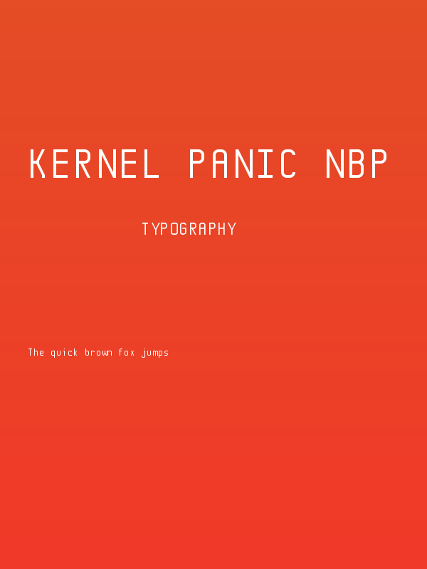 Kernel Panic NBP Poster